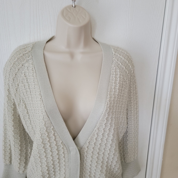 St. John Knit Snap Button Cardigan - Picture 8 of 9
